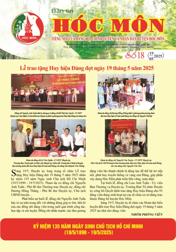 Bản tin Hóc Môn số 18